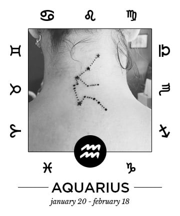 Aquarius, What's the Best Tattoo for Your Zodiac Sign? - (Page 42)