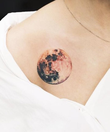 Watercolor Moon