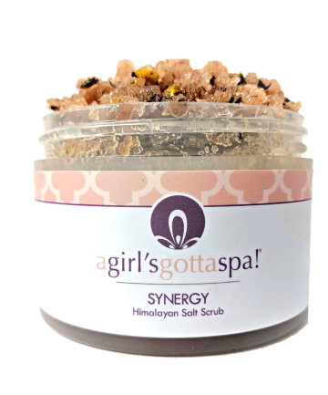 A Girl's Gotta Spa Synergy Himalayan Salt Scrub, $28