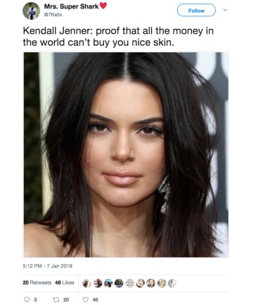 Kendall Jenner...