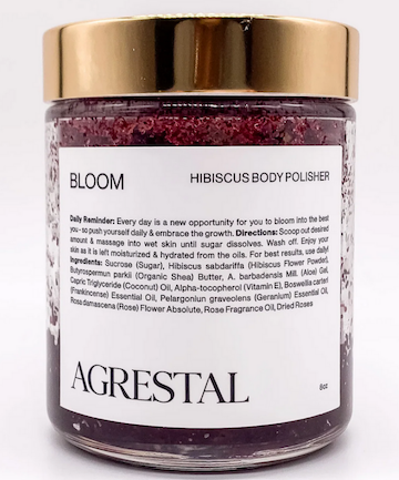Agrestal Beauty Bloom Hibiscus Body Polisher, $36