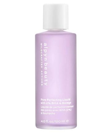 Alpyn Beauty Pore Perfecting Liquid Exfoliator with 2% BHA + Borage, $39