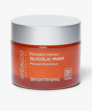 Andalou Naturals Brightening Pumpkin Honey Glycolic Mask, $14.99