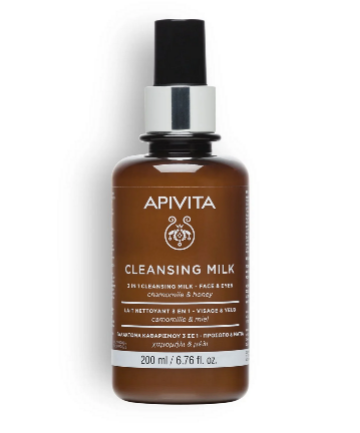 Apivita 3 in 1 Cleansing Milk Face amp; Eyes, $18