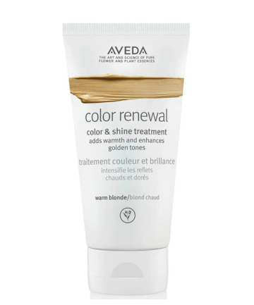 Aveda Color Renewal Color & Shine Treatment in Warm Blonde, $42