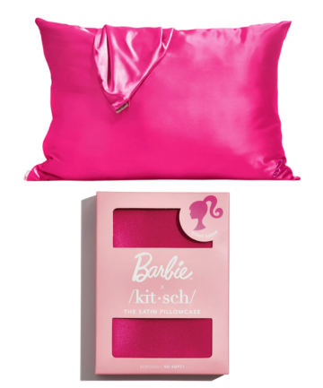 Barbie x Kitsch Satin Pillowcase Iconic, $22