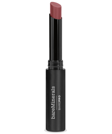 BareMinerals BarePro Longwear Lipstick in Cinnamon, $20 