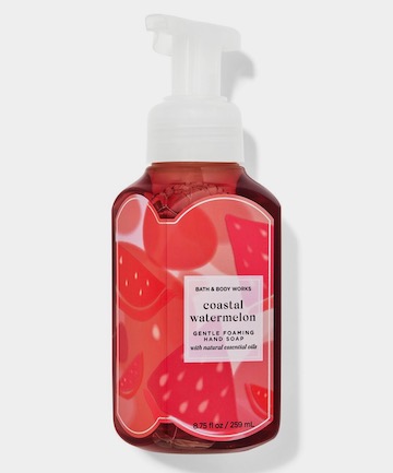 Bath & Body Works Coastal Watermelon Gentle Foaming Hand Soap, $3.50