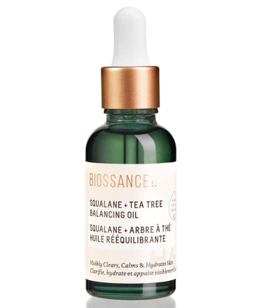 Biossance Squalane + Tea Tree Balancing Oil, $49