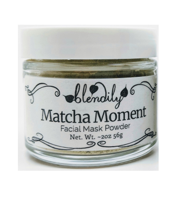Blendily Matcha Moment Facial Mask Powder, $26