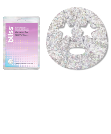Bliss The Detoxifier Holographic Foil Sheet Mask, $4