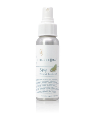 Blissoma Citrus Natural Deodorant Aromatic Spray, $17