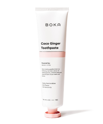 Boka Coco Ginger Toothpaste, $12
