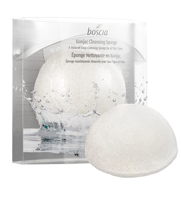 Boscia Konjac Cleansing Sponge, $15