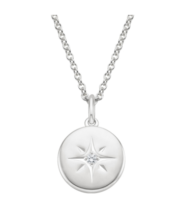 Brilliant Earth North Star Diamond Pendant, $110