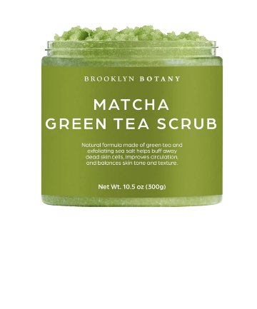 Brooklyn Botany Matcha Green Tea Body Scrub, $9.99