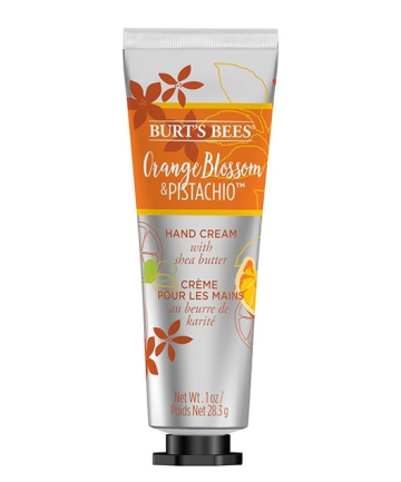 Burt's Bees Orange Blossom & Pistachio Hand Cream, $5.39