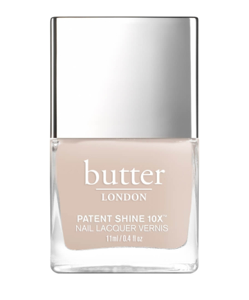 Sagittarius: Butter London Patent Shine 10X Nail Lacquer in Steady On, $18