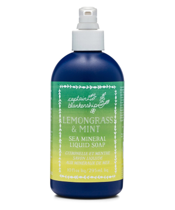 Captain Blankenship Lemongrass & Mint Sea Mineral Soap, $24