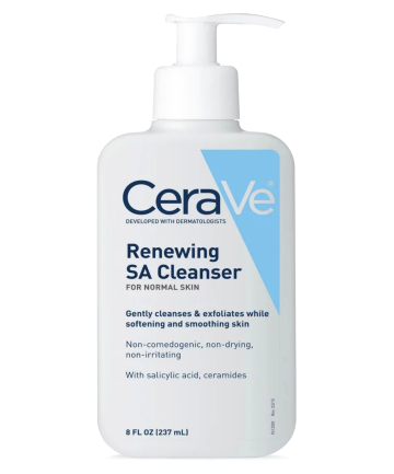 CeraVe Renewing SA Cleanser, $9.89