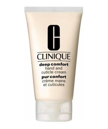 Clinique Deep Comfort Hand and Cuticle Cream, $24