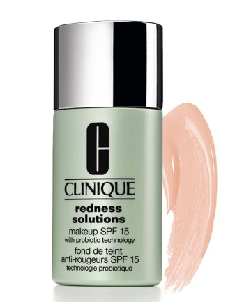 Clinique Redness Solutions Makeup SPF 15 With Probiotic Technology, $29