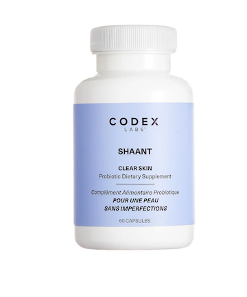 Bonus Product: Codex Labs Shaant Clear Skin Probiotic Dietary Supplement, $45 