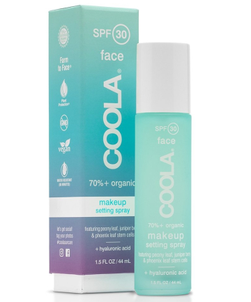 Coola Makeup Setting Spray Organic Sunscreen SPF 30, $36
