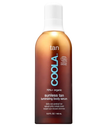 Coola Organic Sunless Tan Luminizing Body Serum, $48