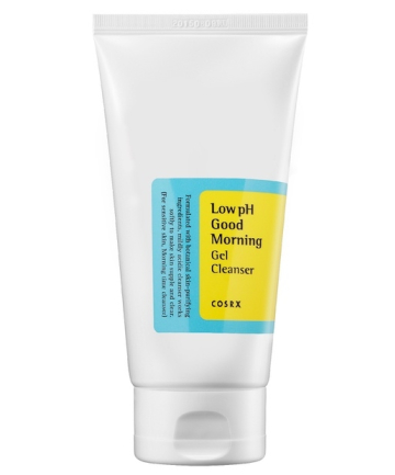 For Oily Skin: Cosrx Low pH Good Morning Gel Cleanser, $11