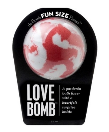 Da Bomb Bath Fizzers Love Bomb, $7.50