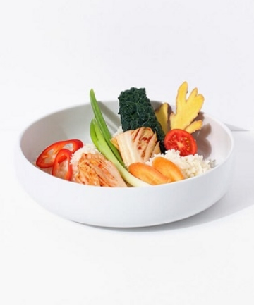 Daily Harvest Cauliflower Rice + Kimchi Harvest Bowl, $6.99 - $7.99 