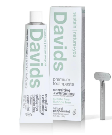 Davids Sensitive+Whitening Nano-Hydroxyapatite Premium Toothpaste, $11,95