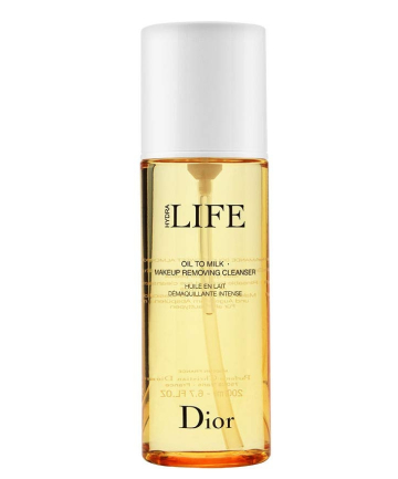 Dior Hydra Life Oil to Milk Makeup Removing Cleanser, $43