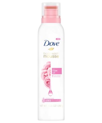 Dove Body Wash Mousse with Rose Oil, $5.99