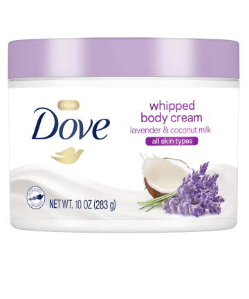 Dove Whipped Body Cream Lavender & Coconut Milk, $7.99