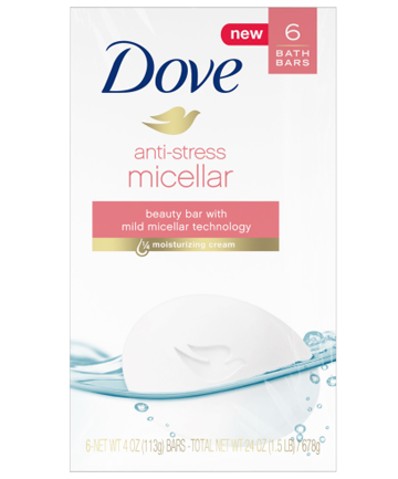 Dove Anti-Stress Micellar Beauty Bar, $5.49