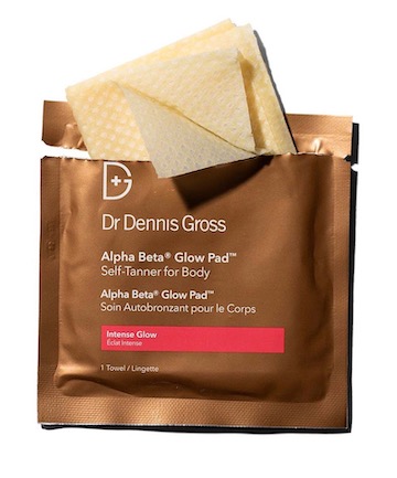 Dr. Dennis Gross Skincare Alpha Beta Glow Pad Self-Tanner for Body, $45
