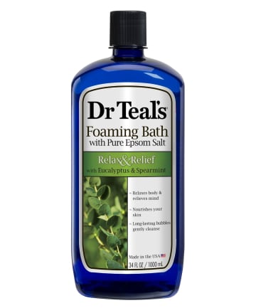 Dr. Teal's Relax & Relief Foaming Bath with Pure Epsom Salt, $4.87