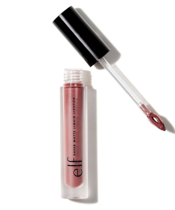 E.L.F. Sheer Matte Liquid Lipstick in Praline Petal, $5