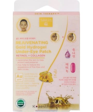 Earth Therapeutics Rejuvenating Gold Hydrogel Under-Eye Patch, $12