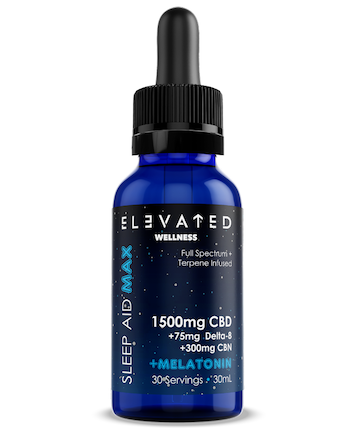 Elevated Wellness Sleep Aid Max 1500mg CBD, $75