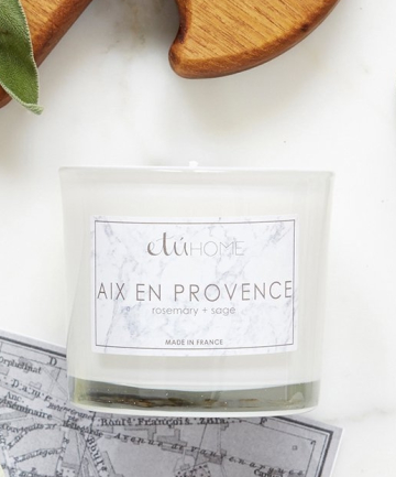 Etuhome Aix en Provence Rosemary + Sage Candle, $56 