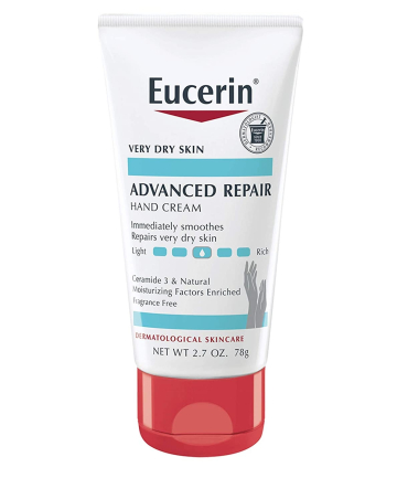 Eucerin Advanced Repair Hand Cream, $4.99