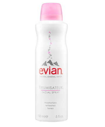 Evian Facial Spray, $13.50