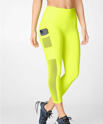 Fabletics Mila High-Waisted Pocket Capri in Neon, 2 for $24, 11 Pairs of  Neon Leggings That Are Totally Wearable (We Promise) - (Page 7)