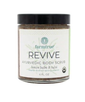 Farmtrue Ayurvedic Body Scrub Revive, $45