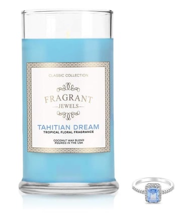 Fragrant Jewels Tahitian Dream Jewel Candle, $27.95