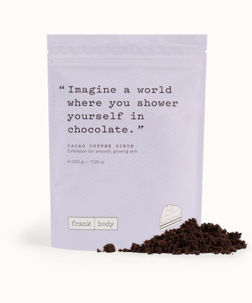 Frank Body Cacao Coffee Scrub, $18.95