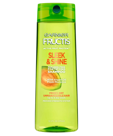 HAIR:  Garnier Fructis Sleek and Shine Shampoo, $4.49